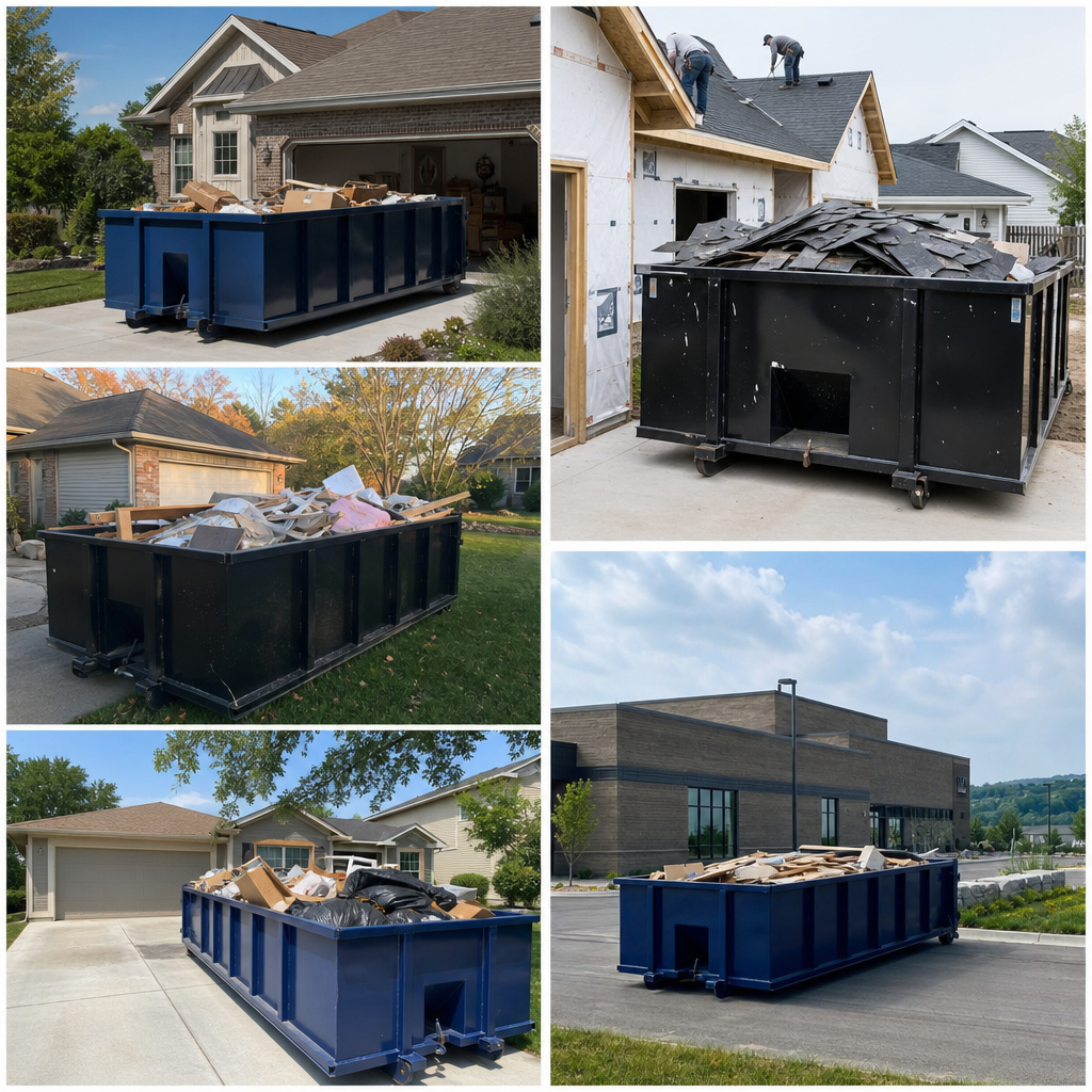 ty safer and cleaner.
For homeowners, residential dumpster rental Council Bluff